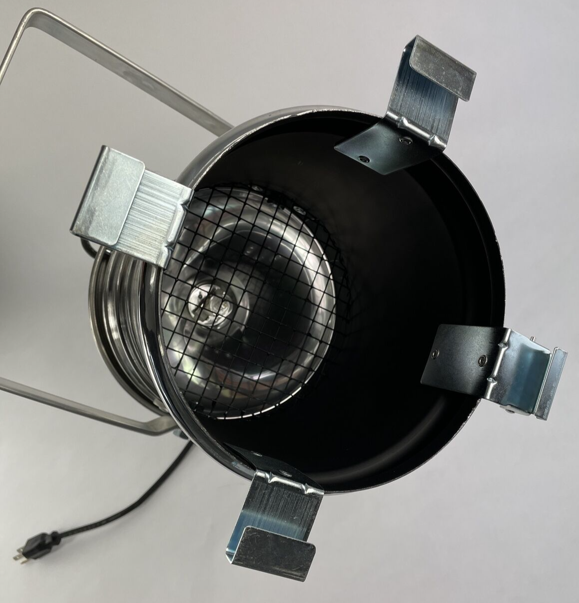 Odyssey LSPAR16 High Polish Aluminum Light Fixture with Mounting Clamp - LOOK