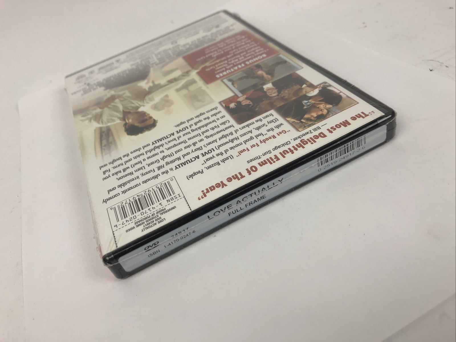 Love Actually DVD Video Hugh Grant Liam Neeson Emma Thompson ROM COM NEW Sealed