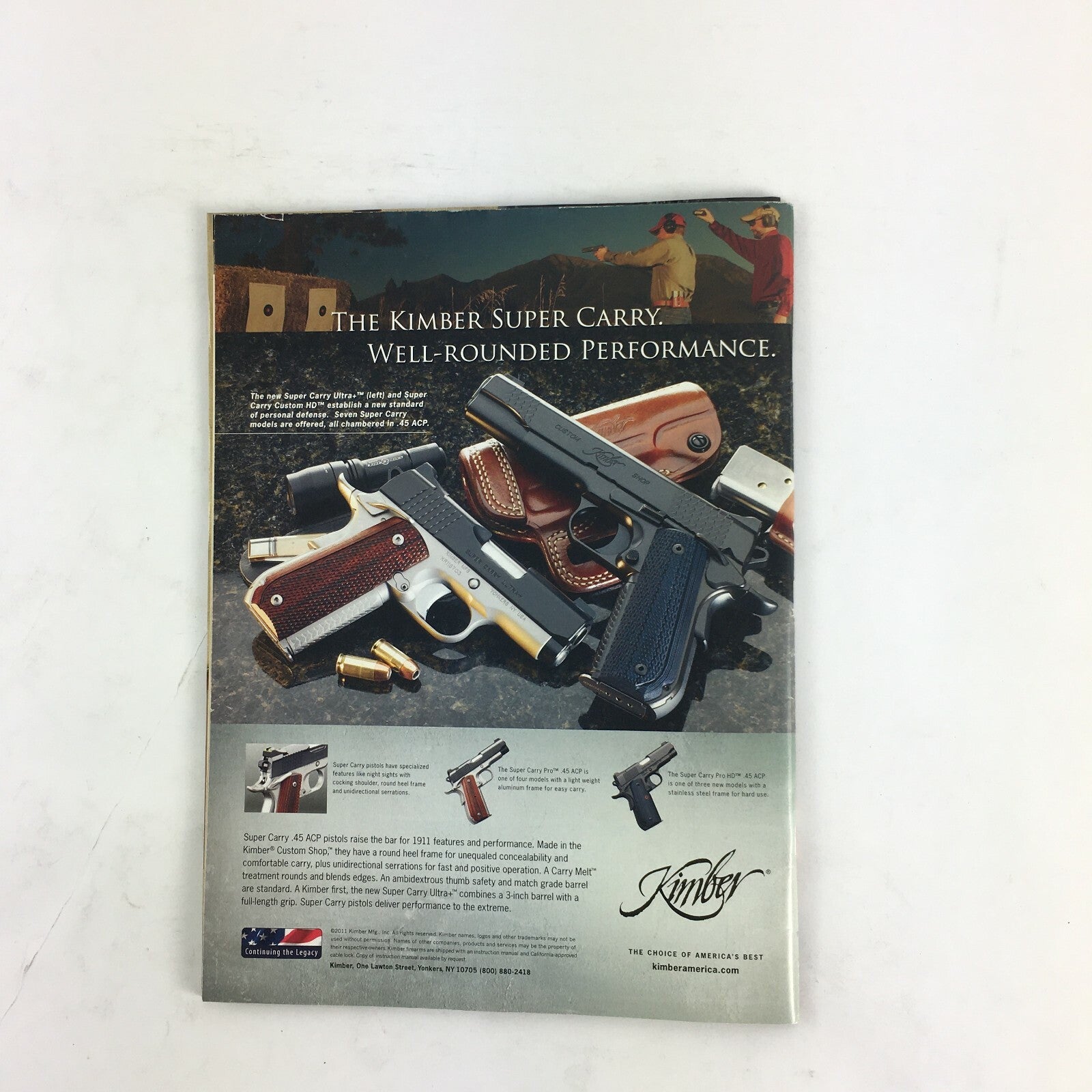 April 2012 Guns & Ammo Magazine This Combo's Set to Sting Russia's Liege Sako's