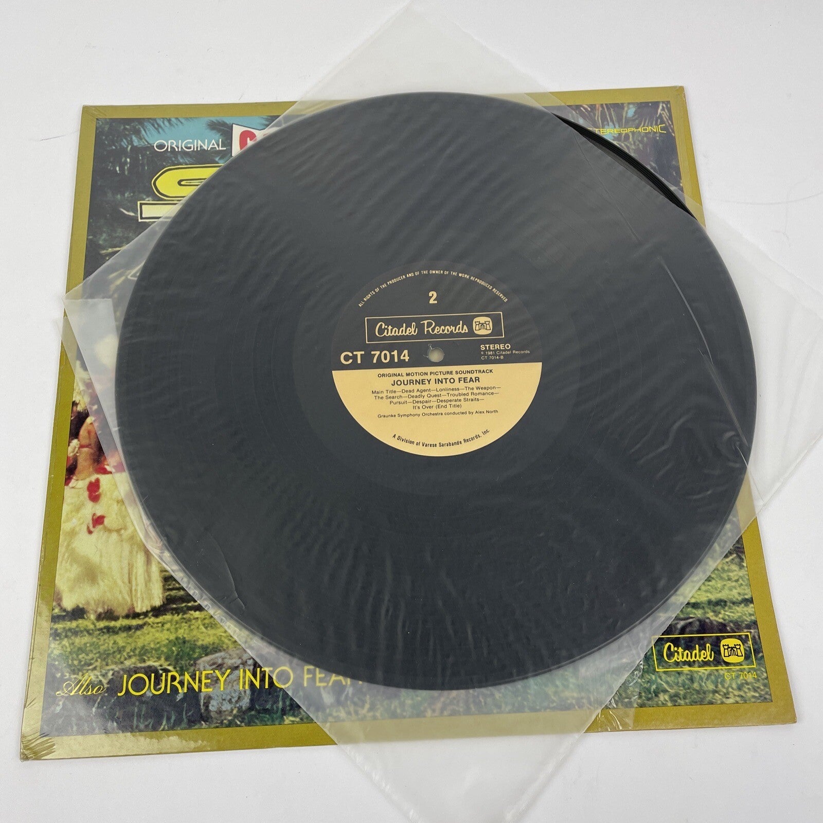 Alex North Lp South Seas Adventure Original Soundtrack On Citadel - Cinerama
