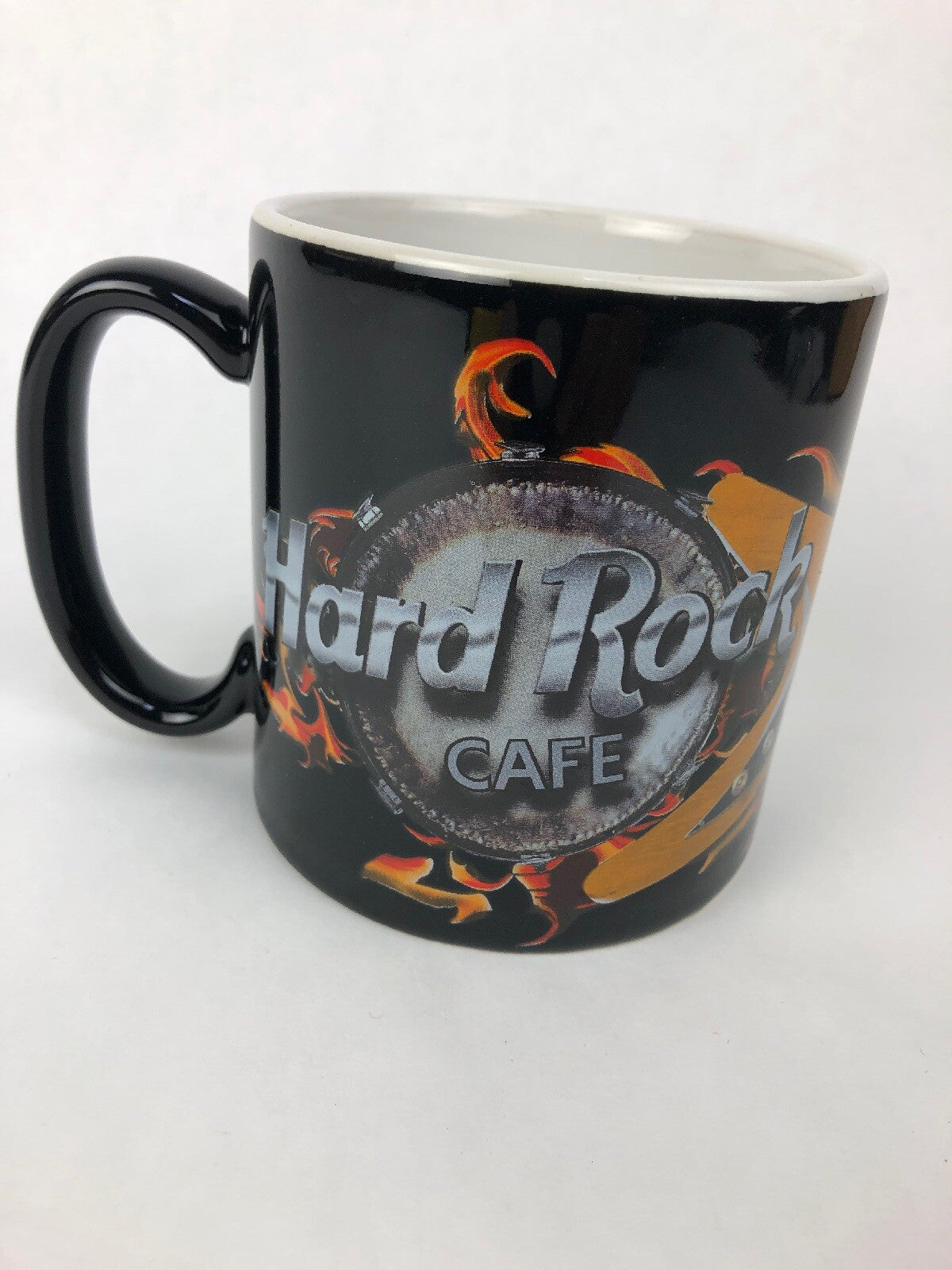 Large Hard Rock Cafe Newport Beach Oversized Coffee Cup Mug Love All Serve All