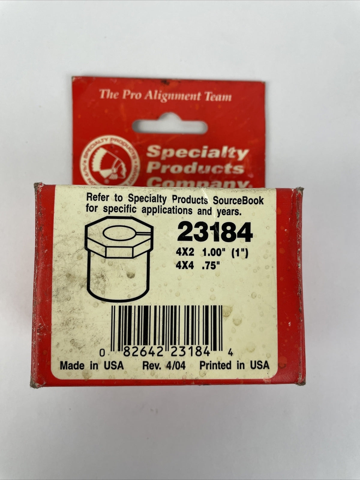 1 x SPC 23184 Camber/Caster Sleeve, 2WD (1.00 degrees) / 4WD (.75 degrees)