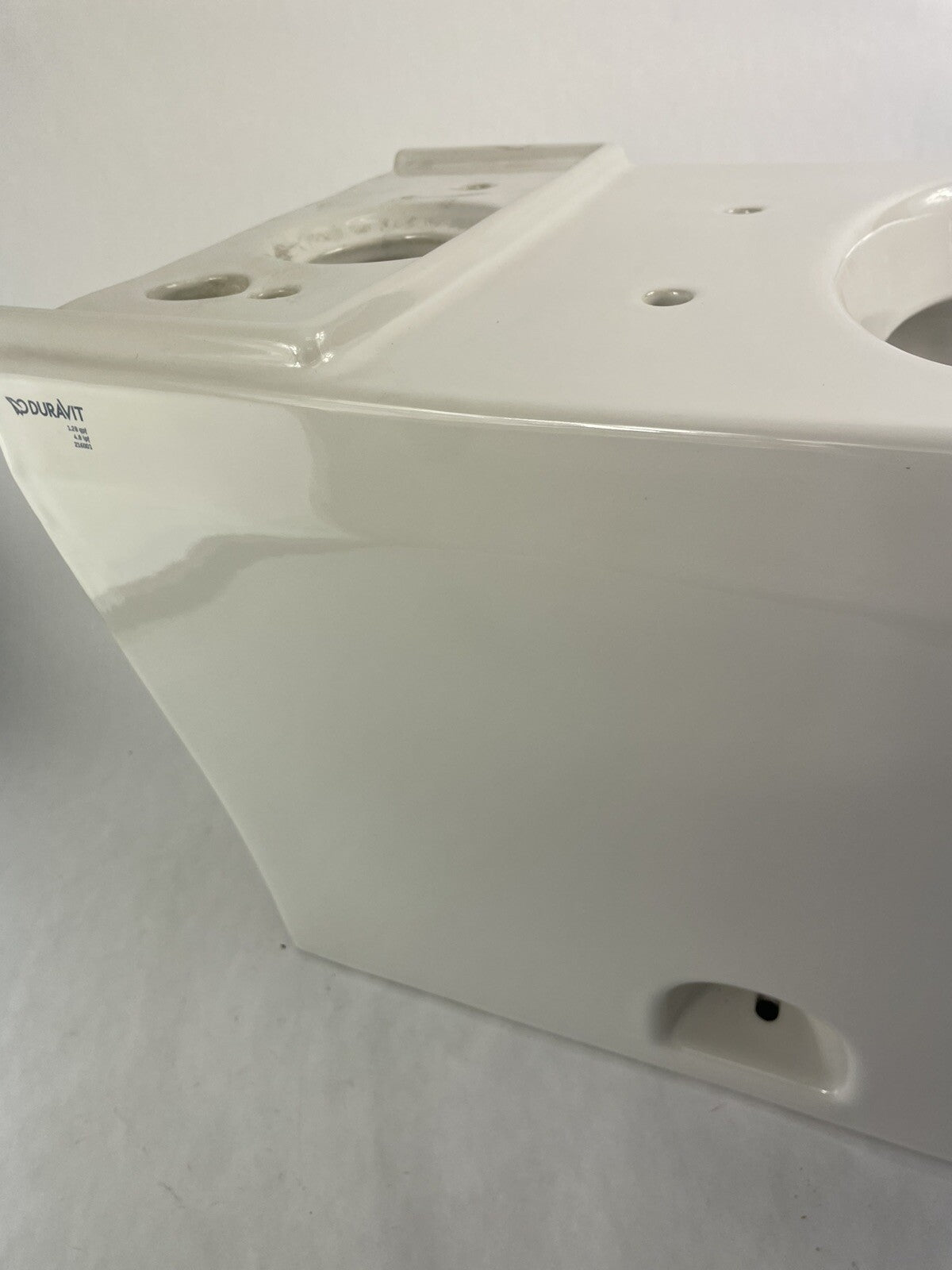 Duravit 216001 00 85 White Durastyle Elongated Toilet Bowl Only