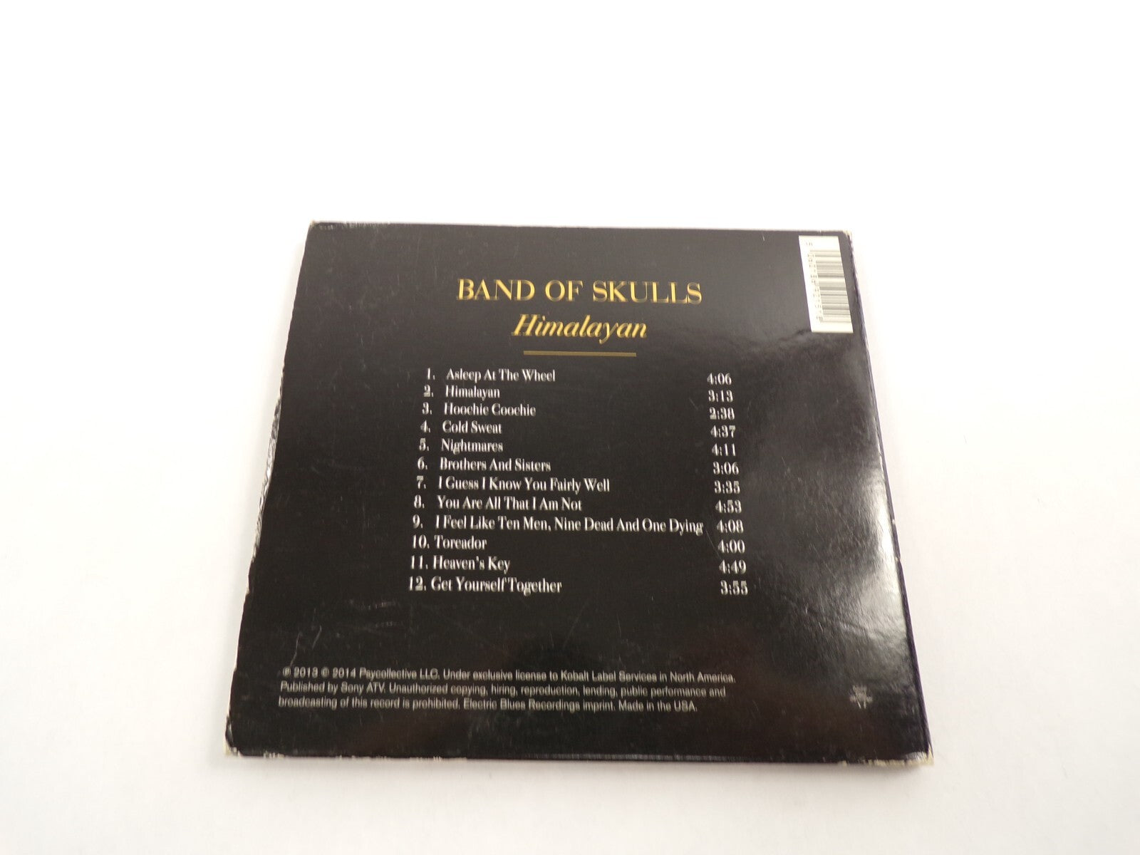 Band Of Skulls Himalayan Asleep At The Wheel Hoochie Coochie Cold Sweat #A-B