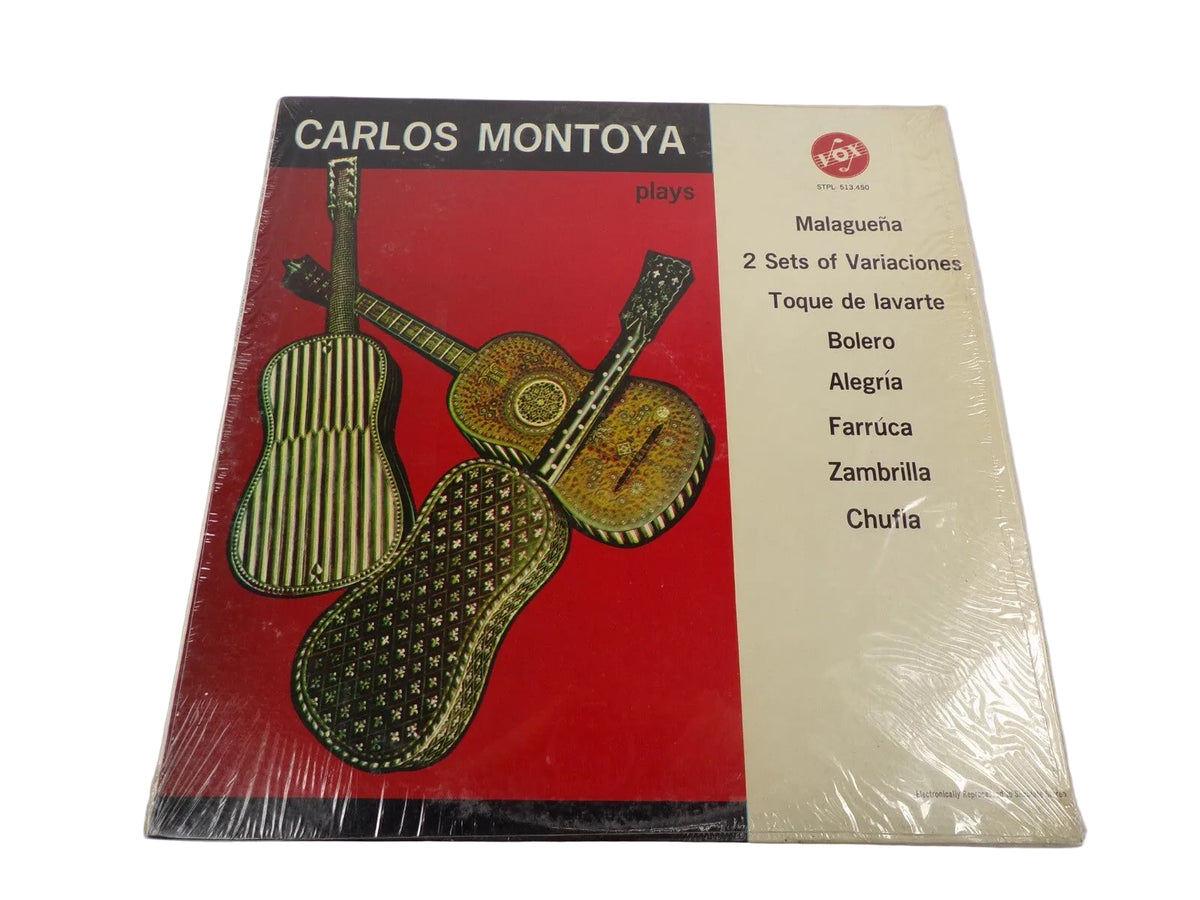 Carlos Montoya Malaguena 2 Sets Of Variaciones Toque de Lavarte Bolero Alegria