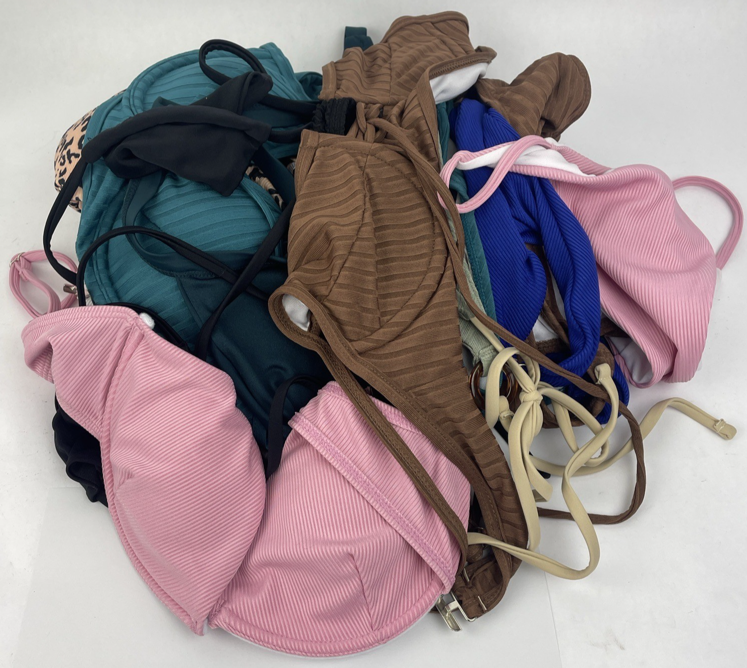 Women's Swimsuit Bikini Tops Bottoms Set(s) - Lot of 11 Size Small / X-Small