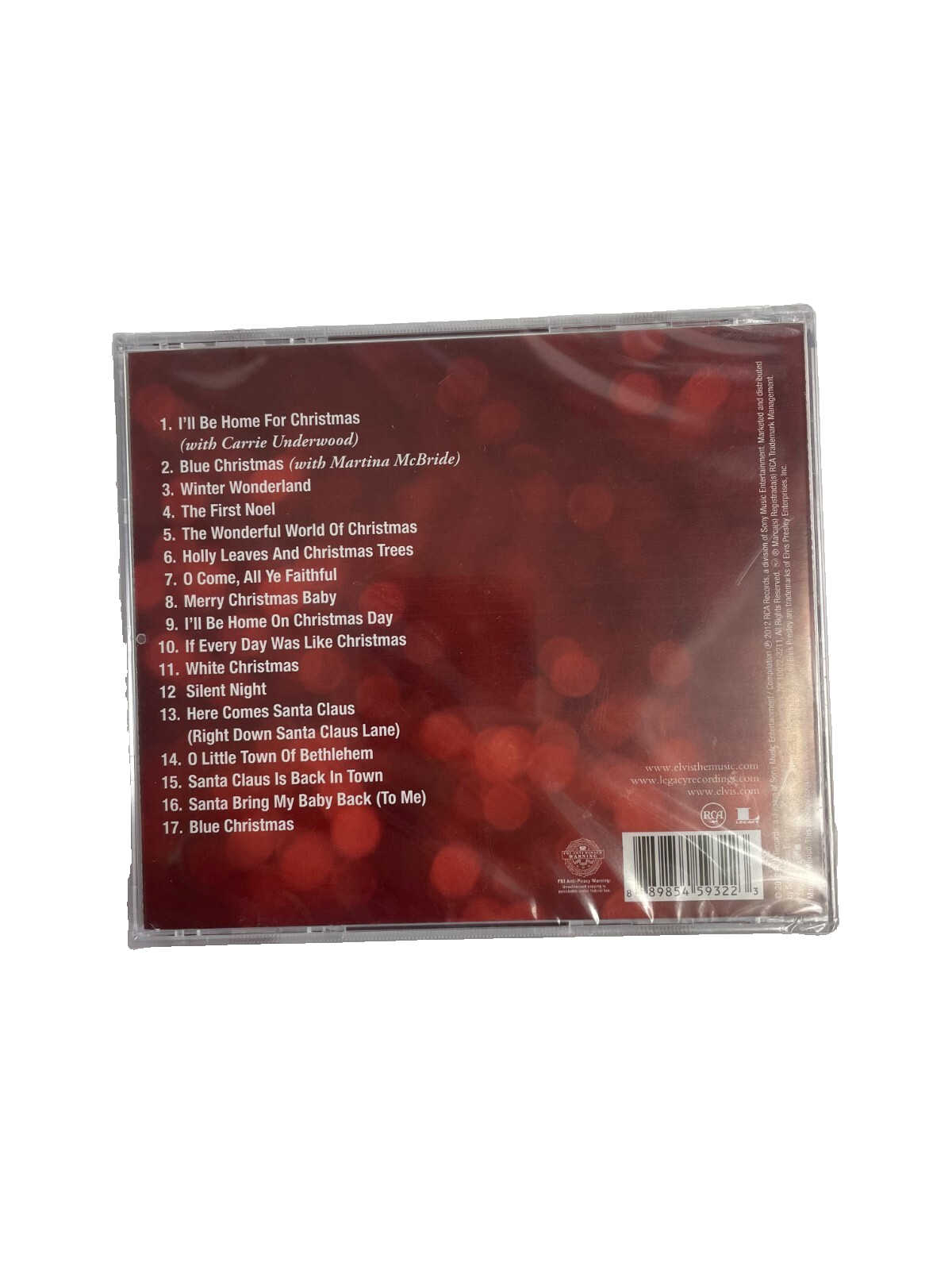 Elvis Presley The Classic Christmas Album I'll Be Home For Christmas CD#6