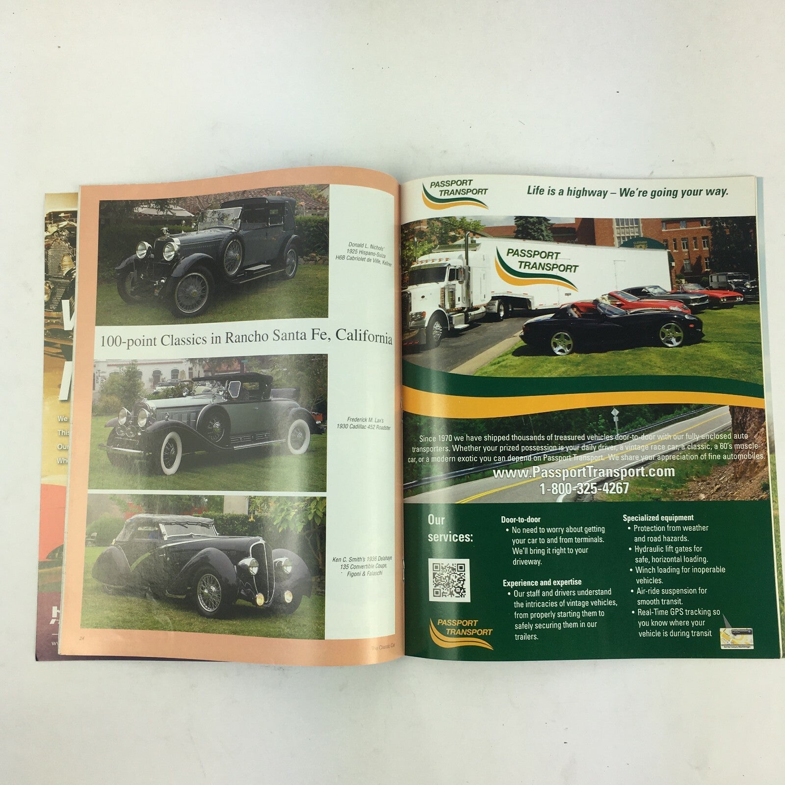Summer 2012 Volume LX The Classic Car 1930 Cadillac 452 Roadster Hispano-Suiza