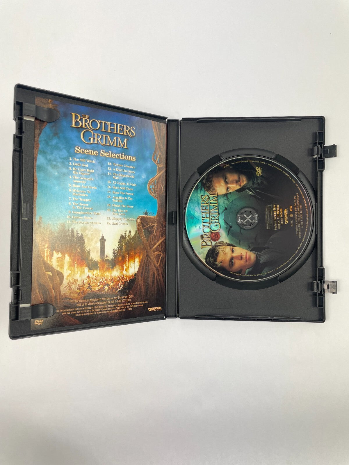 The Brothers Grimm Matt Damon Health Ledger Good Morning America DVD Movie
