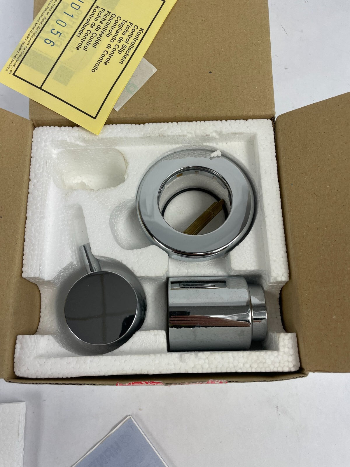 Hansa HANSASTELA 0287 9132 0017 chrome multi-port diverter trim kit wall mounted