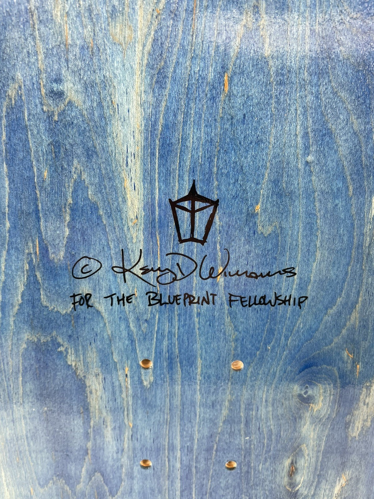Blueprint Skateboards Danny Brady Sadie & Heathcliff Dogs 7.875-inch skateboard deck.