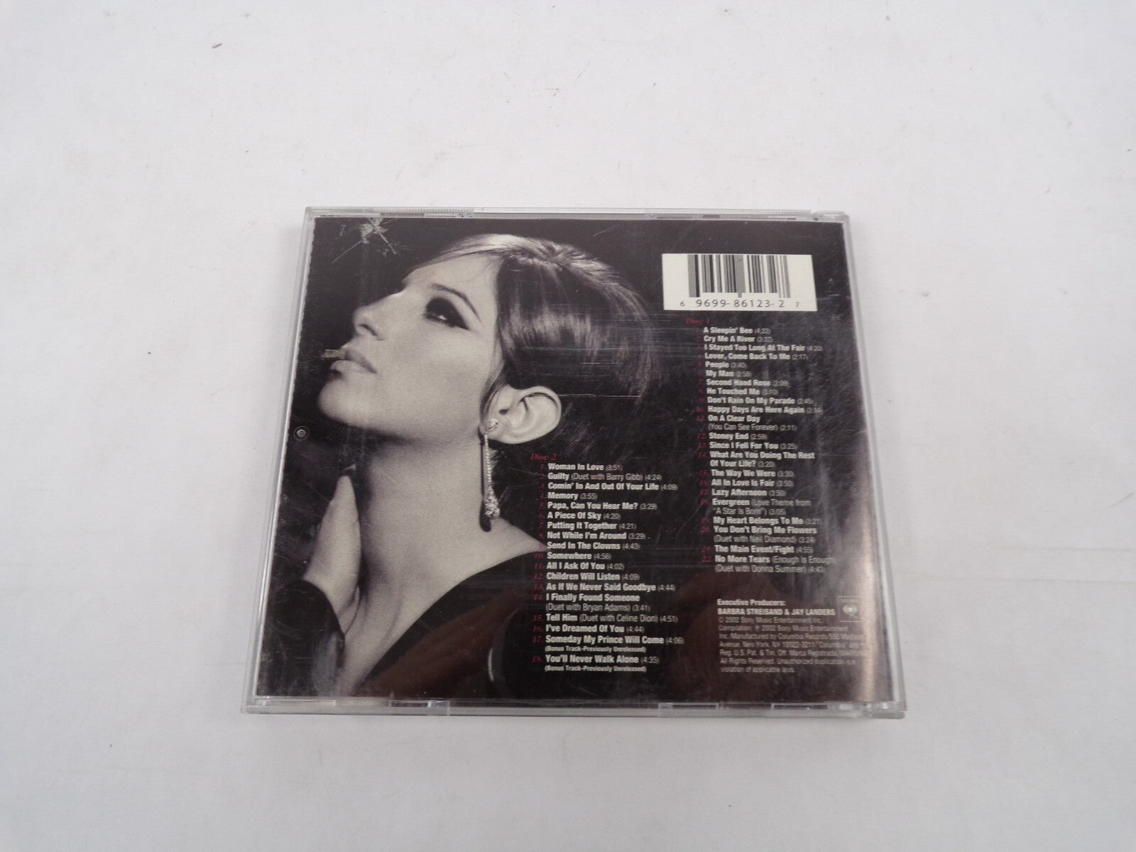 The Essential Barbra Steisand A Sleeping Bee Cry Me A River I Stayed Too CD#30