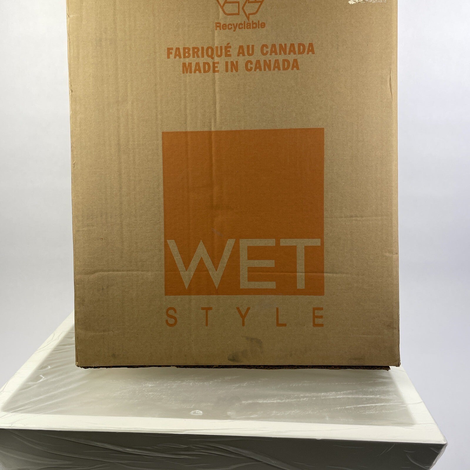 WETSTYLE CUBE 21-3/4" Rectangular WETMAR BiO Stone Composite Undermount Bathroom