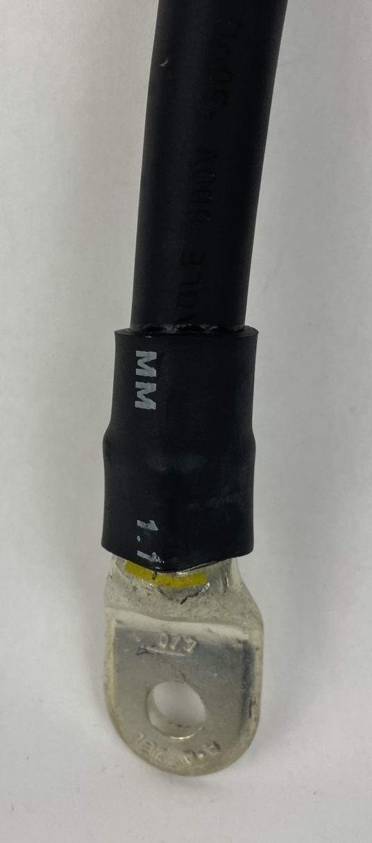4/0 yellow heavy-duty battery cable harness with Magna Lug