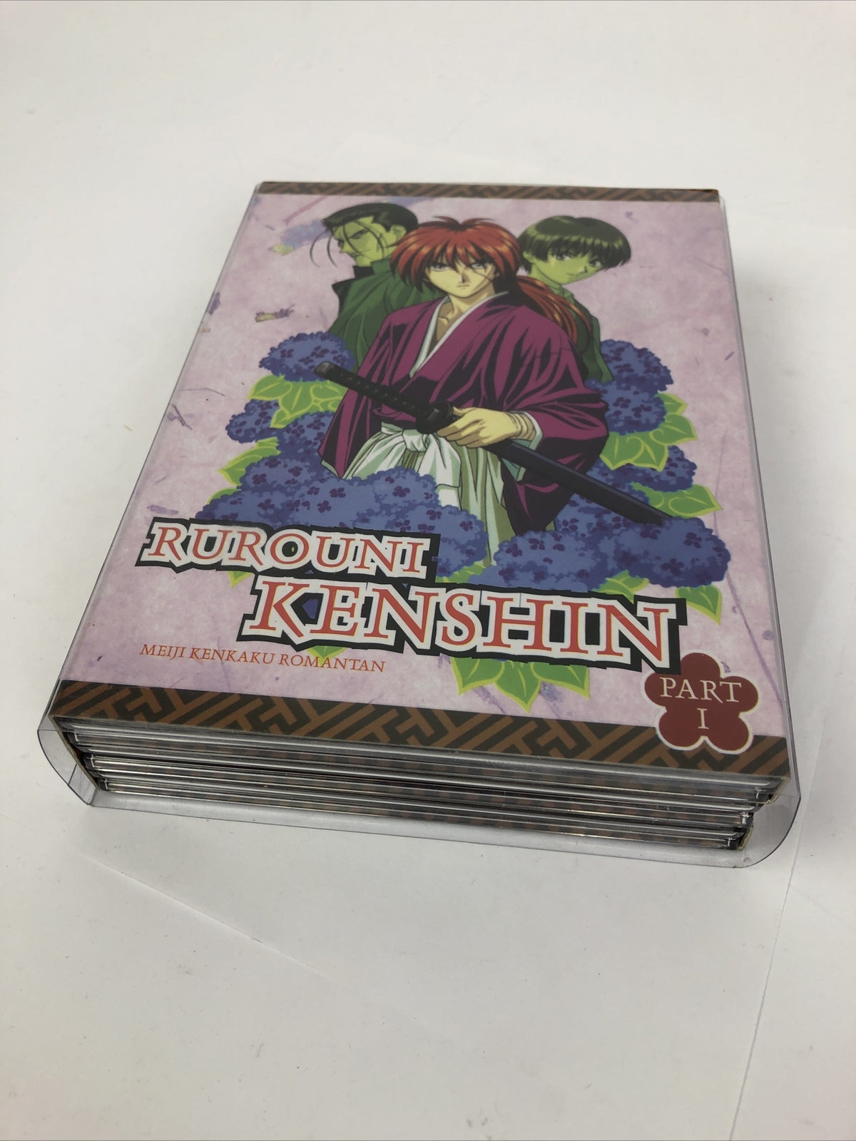Rurouni Kenshin - Part I Meiji Kenkaku Romansan DVD Box Set Mint Discs - LOOK
