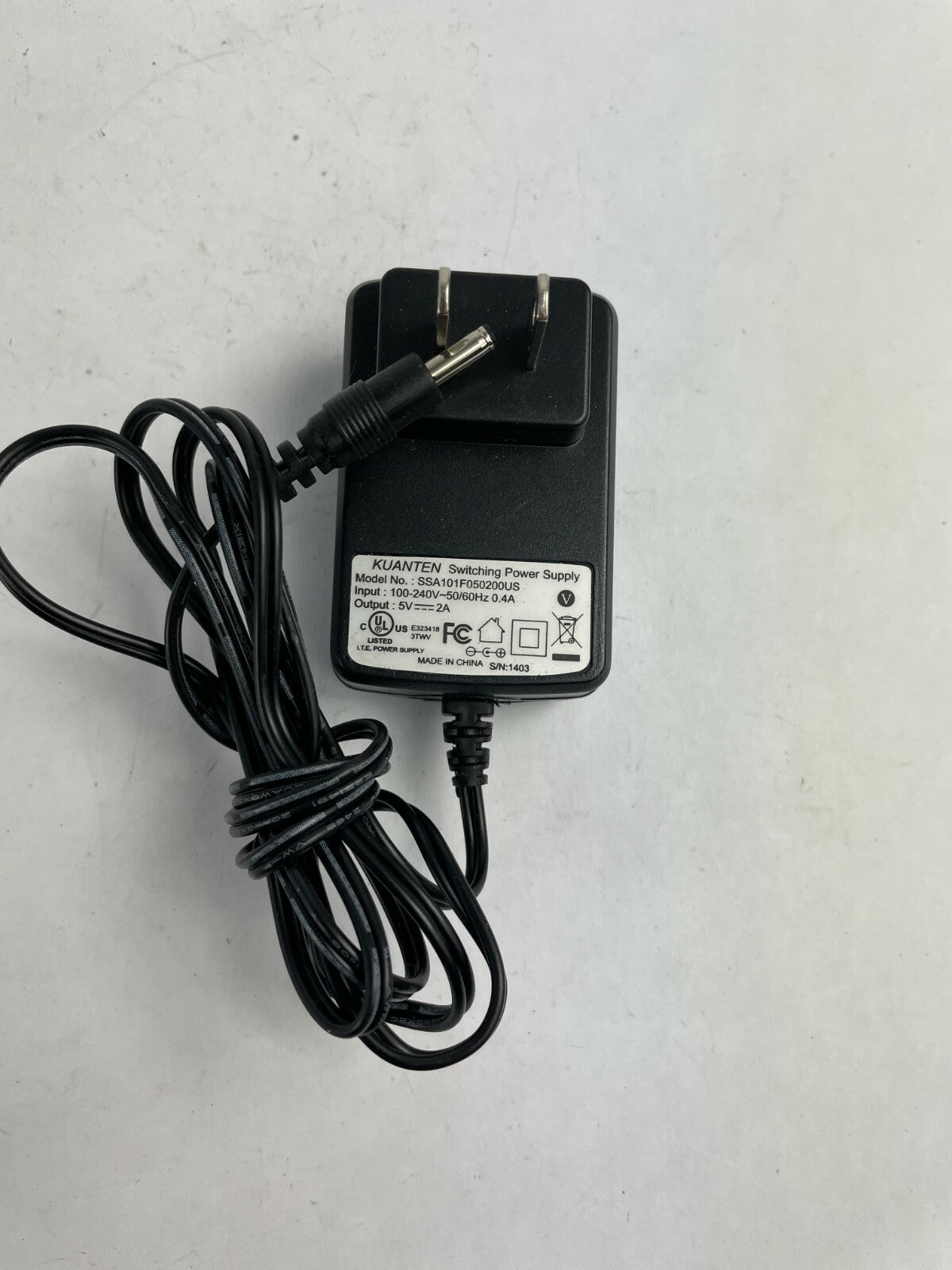 Genuine KAUNTEN SSA101F050200US Output 5 V 2 A Power Supply Adapter A75