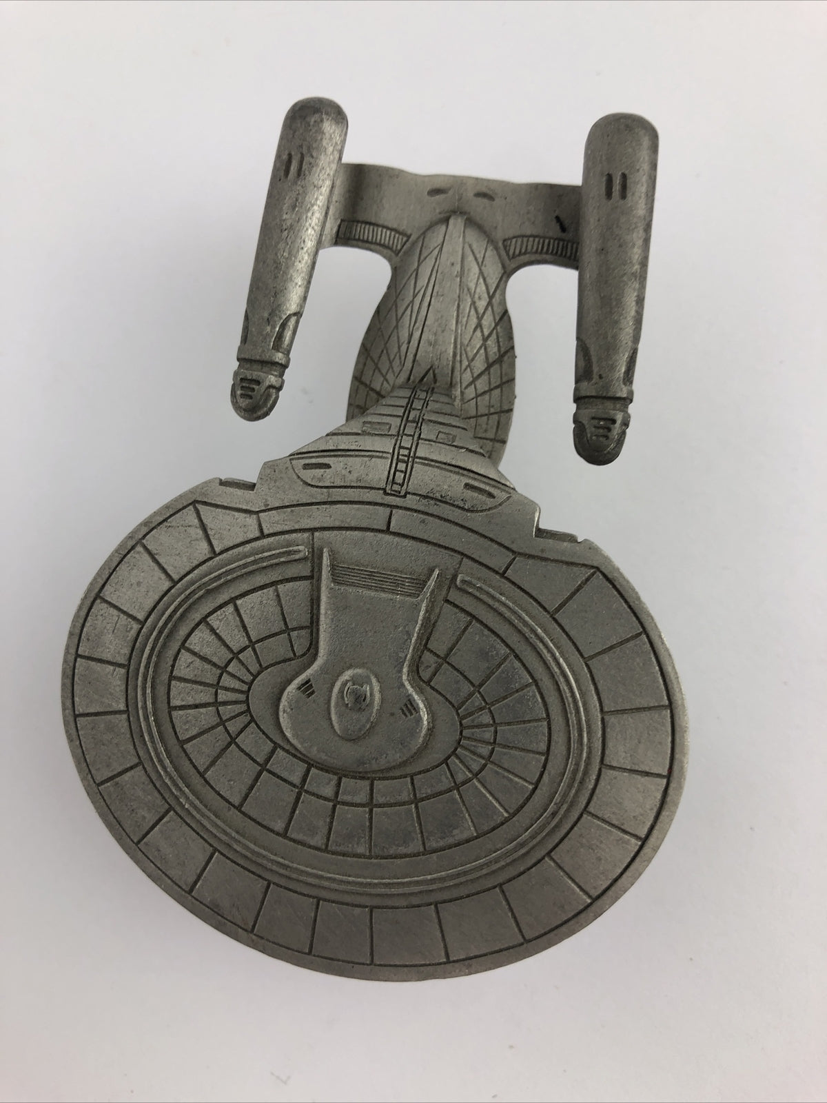 RARE 1991 Star Trek USS Enterprise NCC-1701-A Rawcliffe Pewter Model RF789 LOOK
