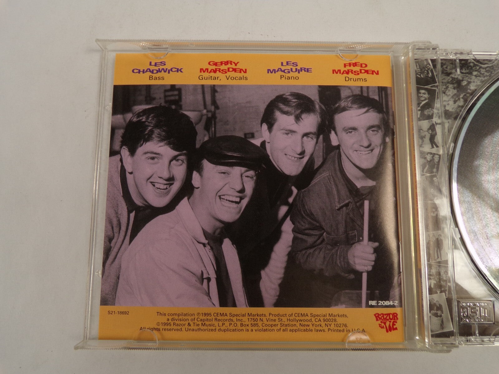 Gerry Cross The Mersey: All The Hits Of Gerry & The Pacemakers Pretend CD#51