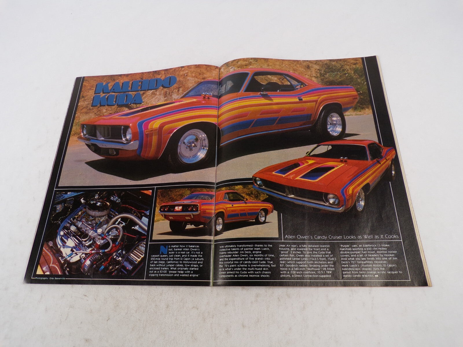 June 1986 Hot Rodding Magazine Graffiti Nights Chevy Lo-Buck 'HI-Energy' Engine