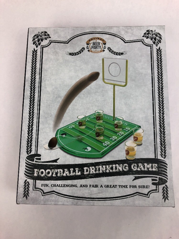 Holiday beer party football drinking game, Extremely Rare - Fast Shipping