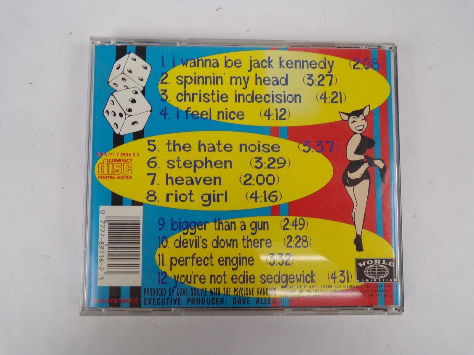 The Psyclone Rangers Feel Nice CD#35