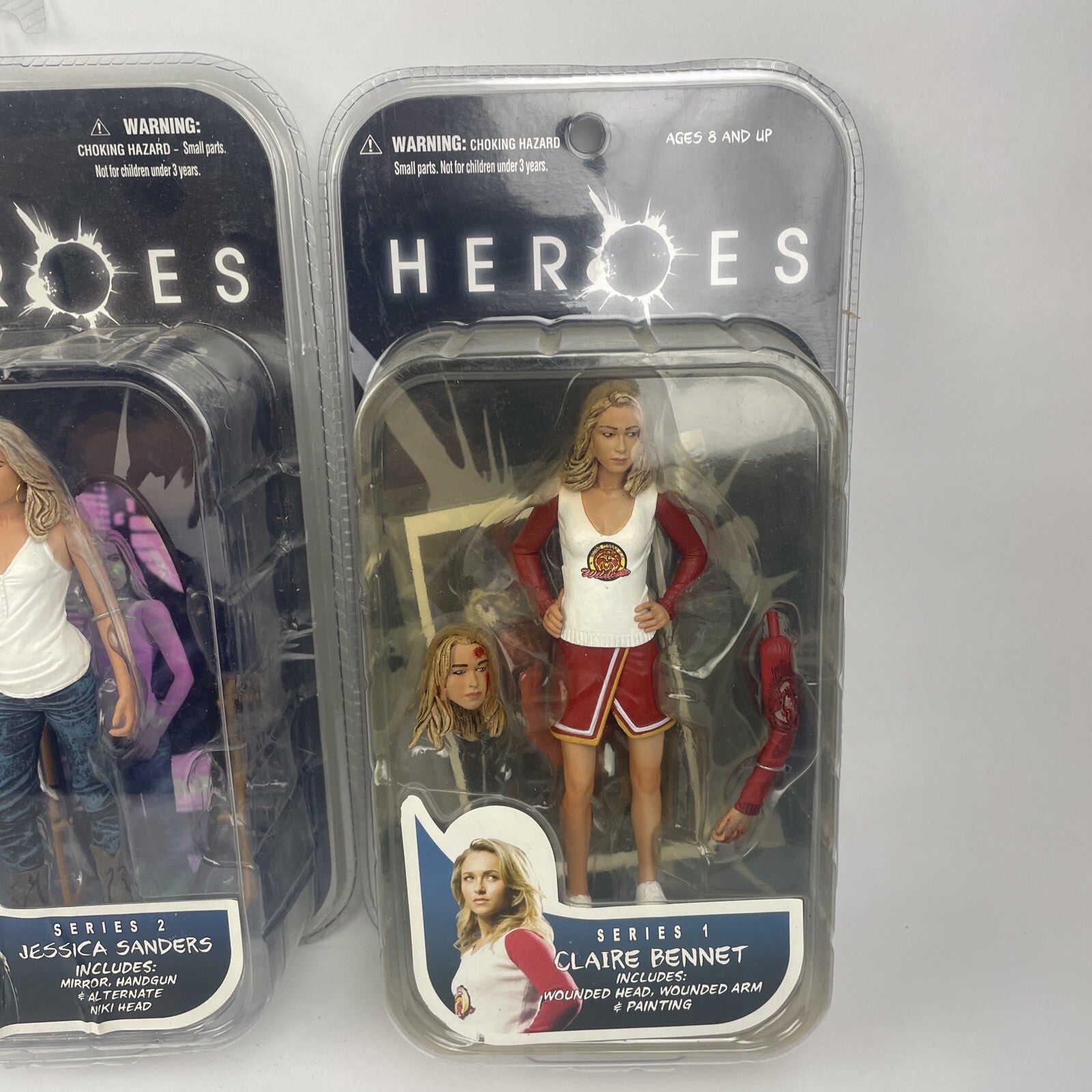 Lot of 12 Heroes Action Figures, Claude, Mohinder Suresh, Jessica Sanders - LOOK