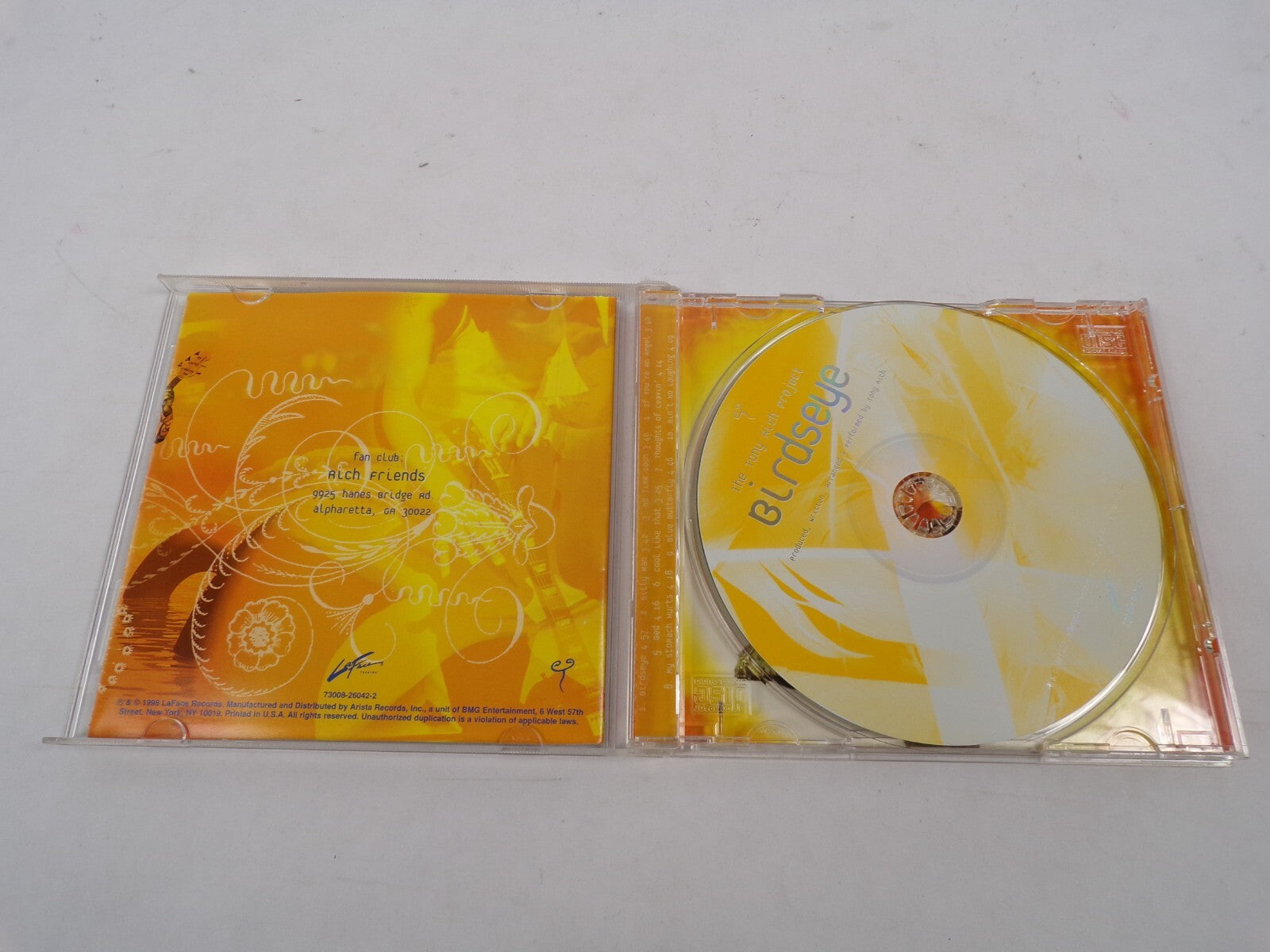 The Tony Rich Project Birdseye CD#30