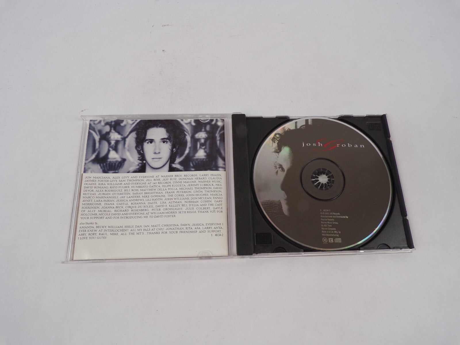 Josh Groban Alla Luce Del Sole Gira Con Me Questa Notte You're Still You CD#69