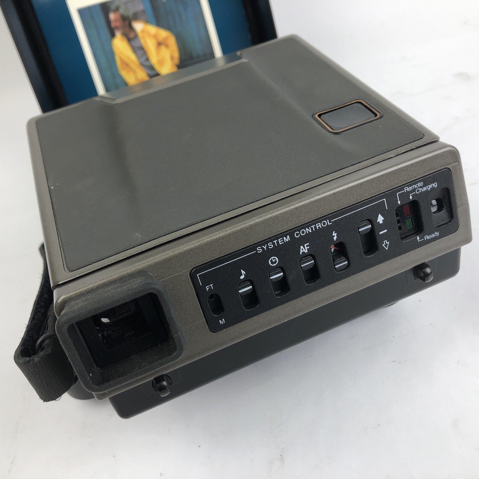 Vintage Polaroid Spectra System Camera And Hard Case w Manual VGC LOOK