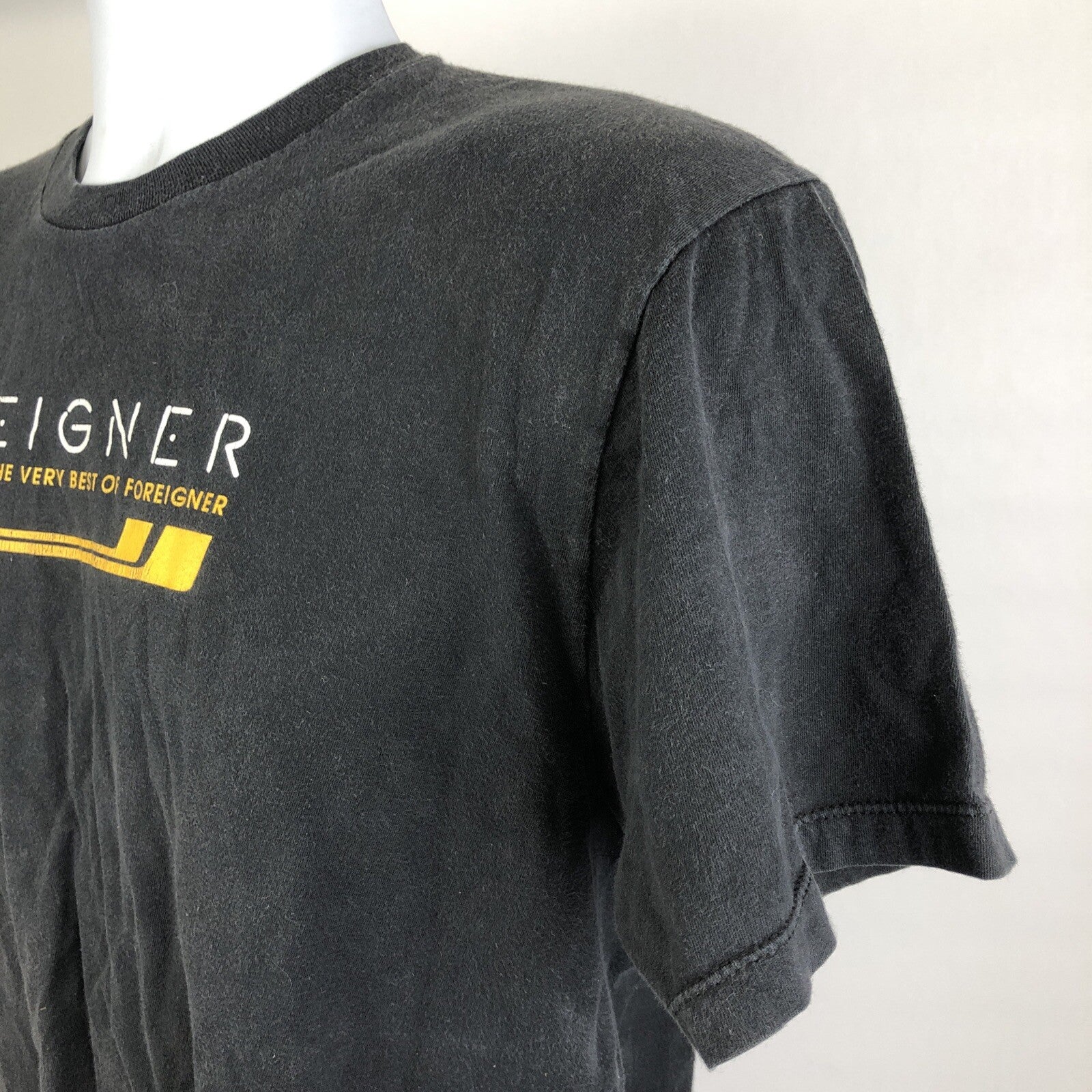 THE VERY BEST of FOREIGNER 2009 T Shirt No End In Sight Band Tee Rare Vintage