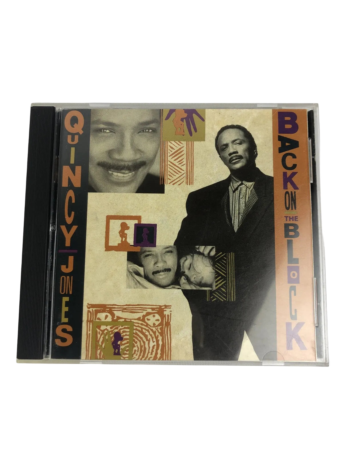 Quincy Jones - Back On The Block (CD, 1989, Qwest Records) VG+ Tested #11