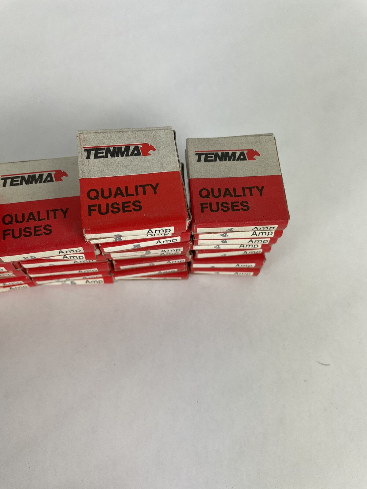 Huge Lot of 57 packs Tenma Quality Fuses 0.25 0.5 0.75 1 1.5 2 2.5 3 4 5 6 8 amp