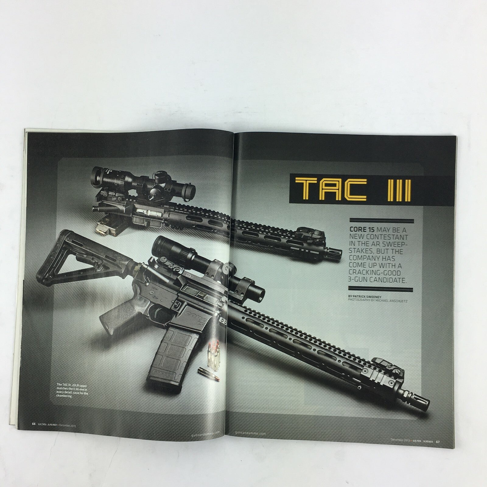 December 2013 Guns & Ammo Magazine Rugers New 7.62 Mauser's Model 12 .338 Lapua