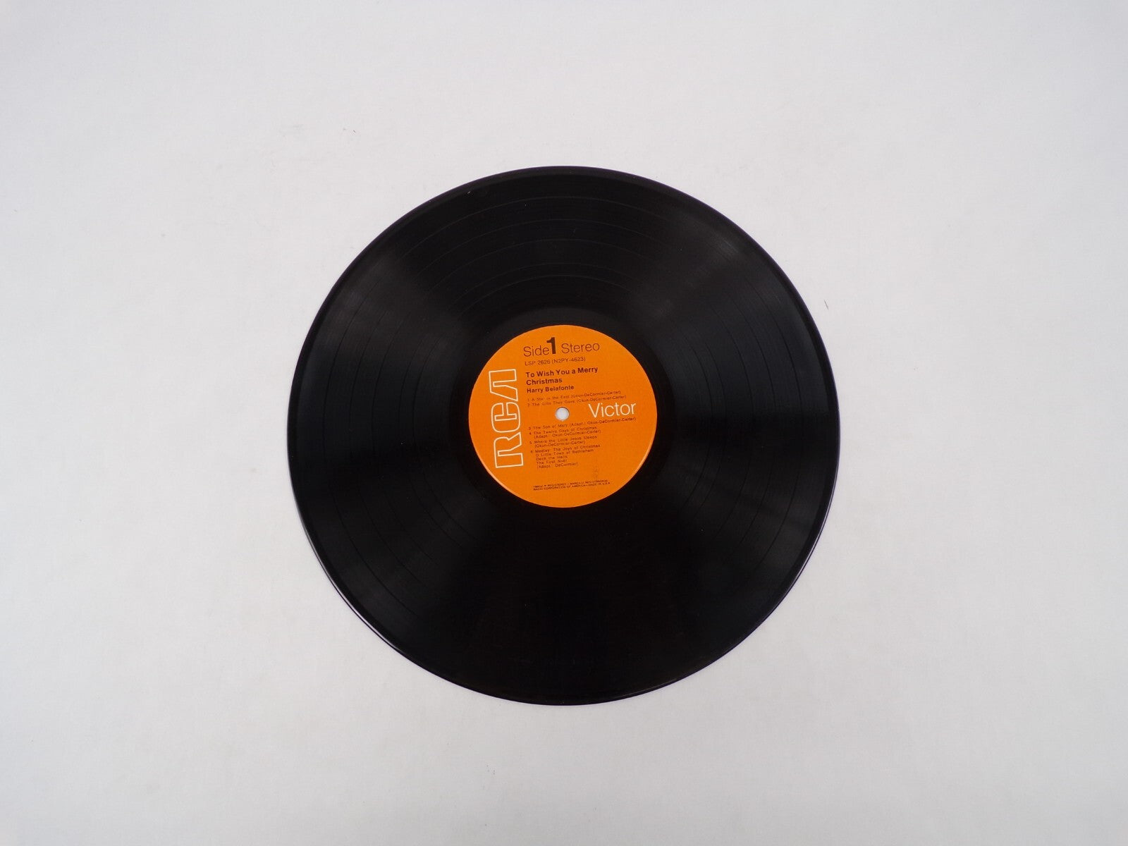 Harry Belafonte A Merry Christmas A Star In The East Vinyl Record