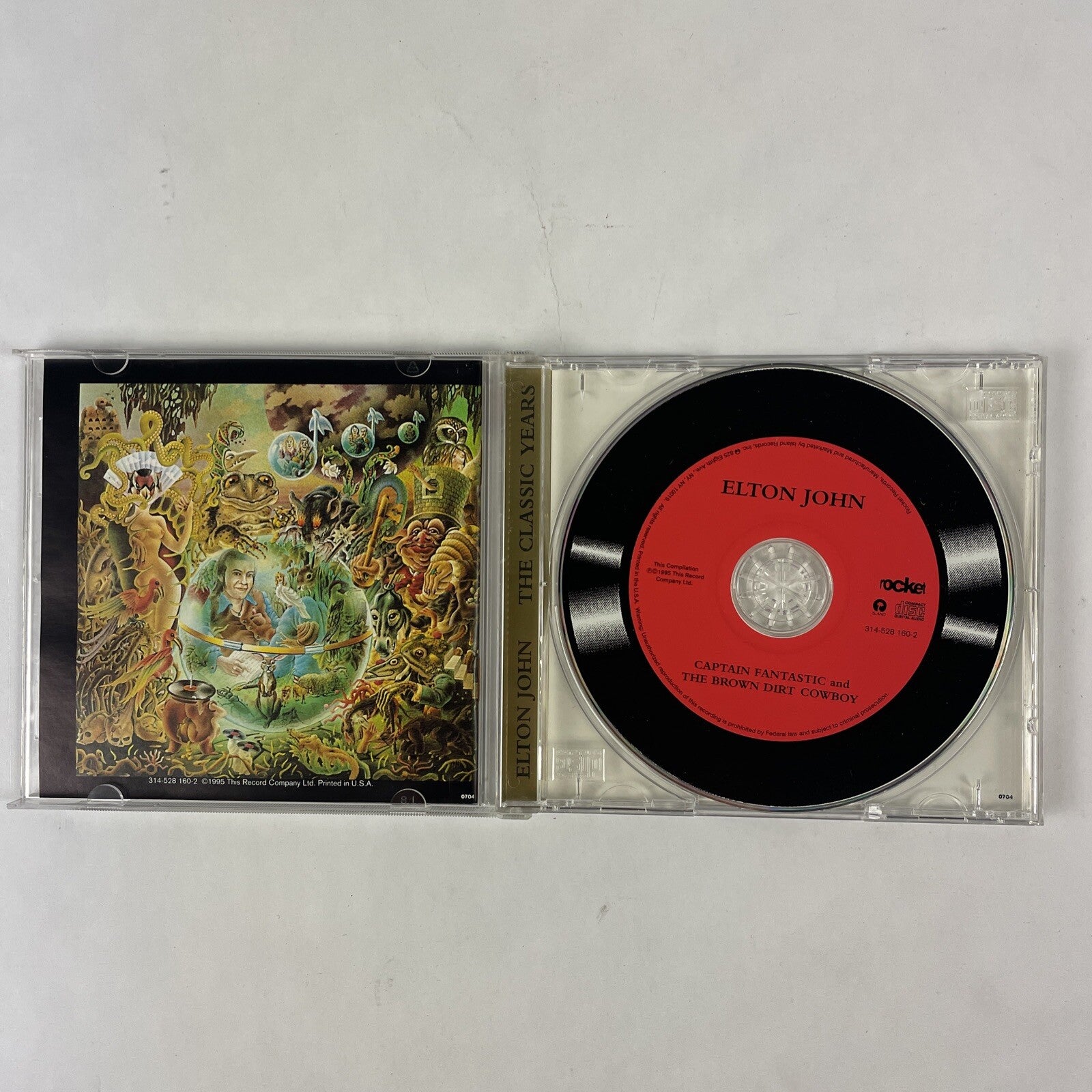 Elton John - Captain Fantastic and The Brown Dirt Cowboy CD (1995) #16