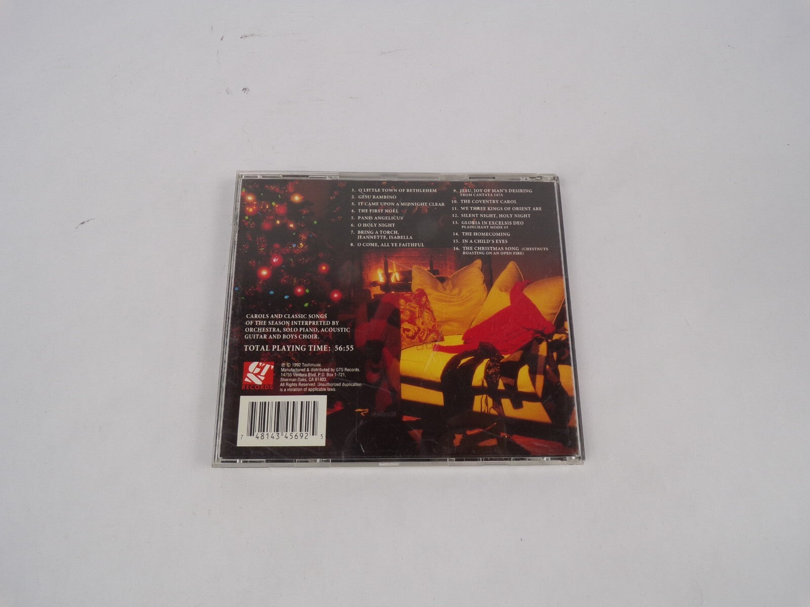 A Romantic Christmas John Tesh O Little Town Of Bethlehem Gesu Bambino It CD#67