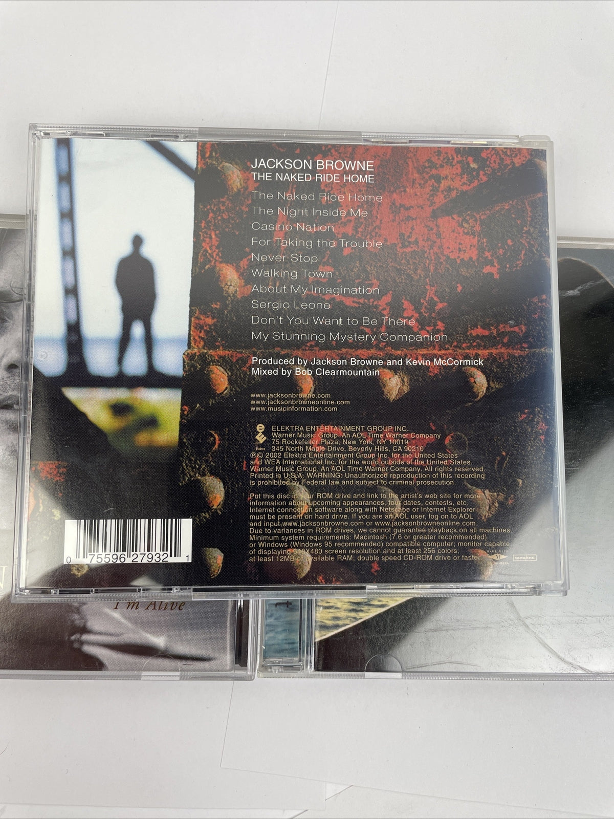 Jackson Browne - 3 CD Lot - I'm Alive - Looking East - The Naked Ride Home - CB