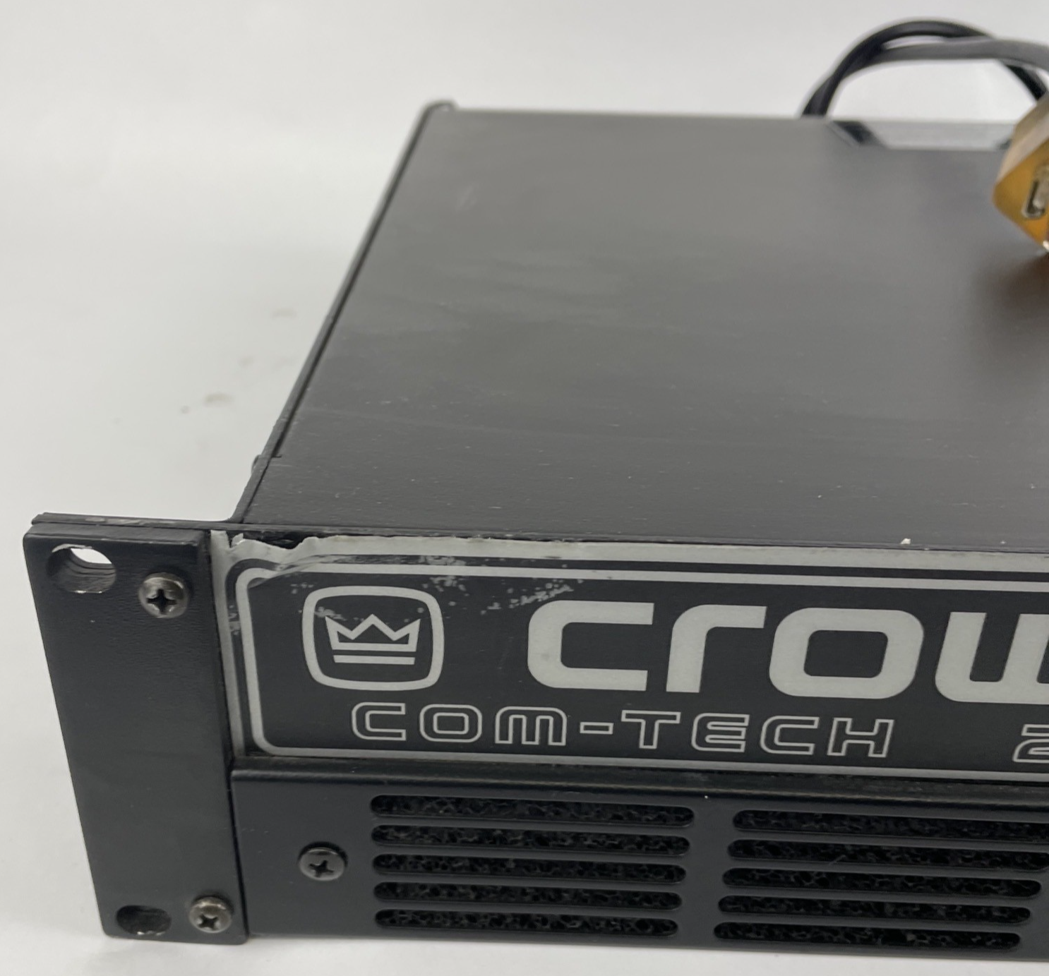 Crown Com-Tech 210 2-Channel Power Amplifier - Programable Input Processor PIP