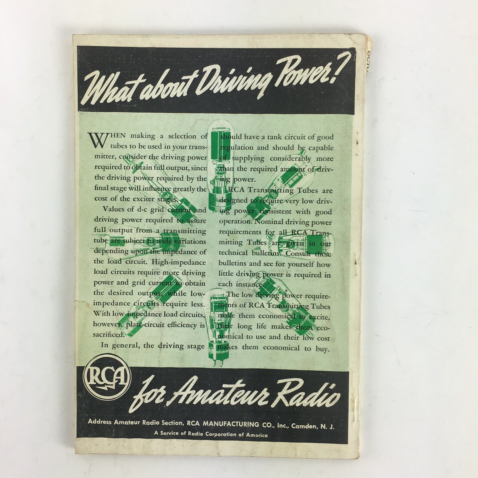 October 1936 Radio Magazine A Modern Phone C.W Multiband Transmitter
