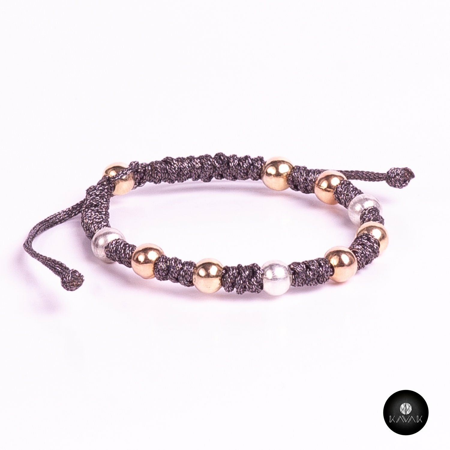 Kavak handmade sharp beads adjustable women's bracelet