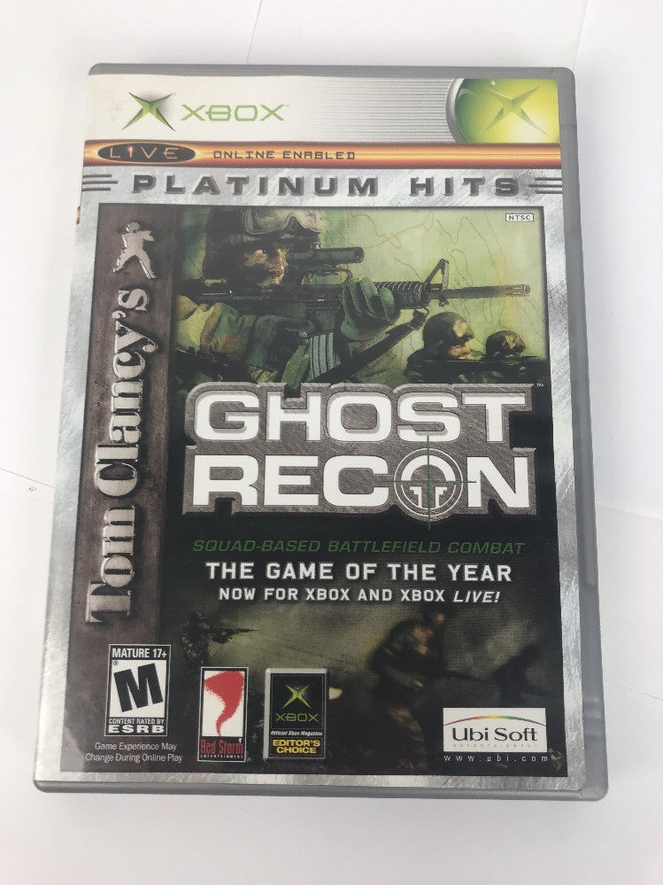 Tom Clancy's Ghost Recon - Original Xbox Game Complete - Mint Condition