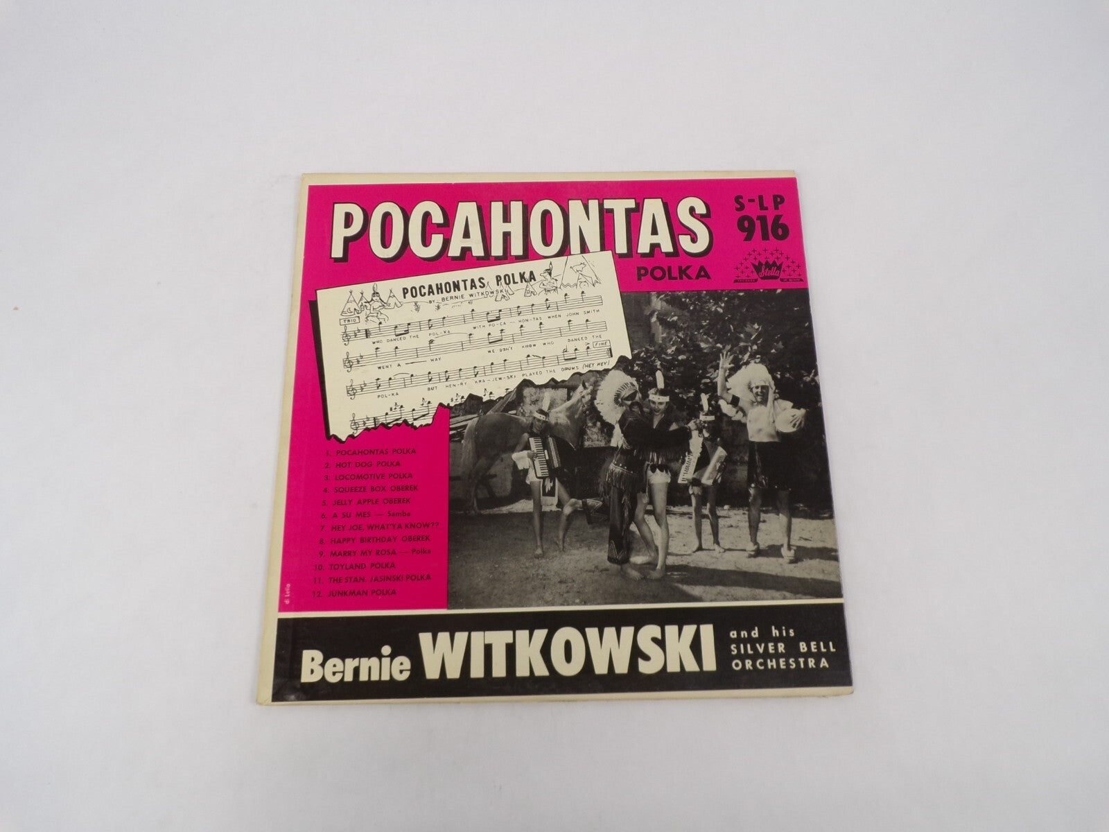 Pocahontas Bernie Witkowski Toyland Polka Marry My Rosa Vinyl Record