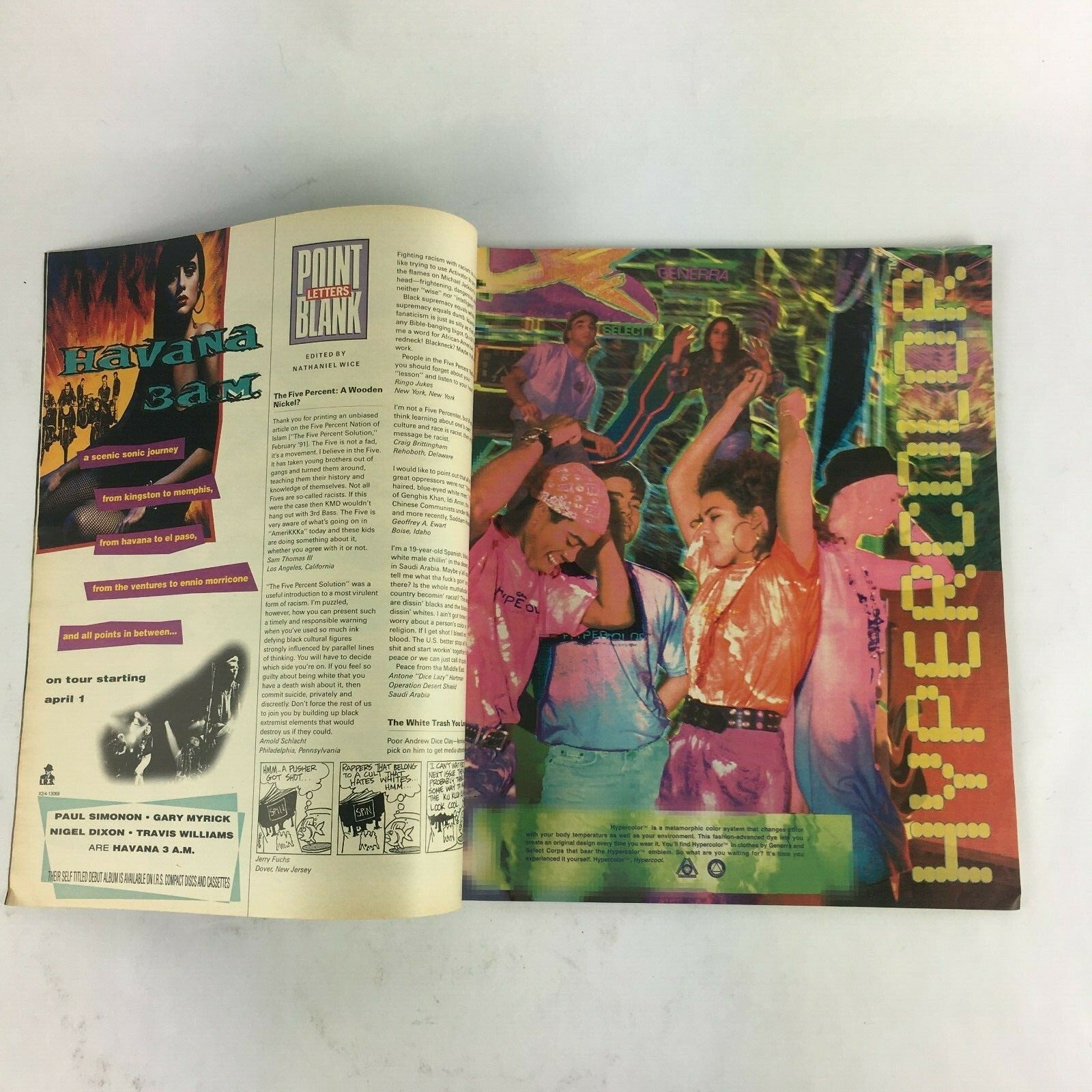 April Spin Magazine Morrissey Hendrix Lives! Apocalypse Now Fashion for Peace