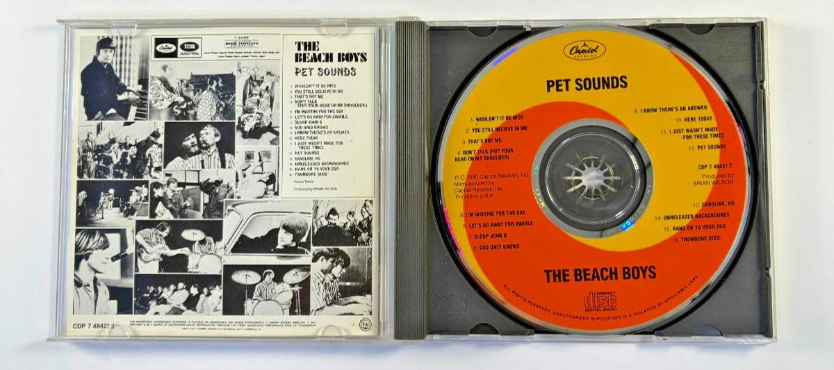 The Beach Boys - Pet Sounds -CD (Capitol 1990 Remaster, Brian Wilson)