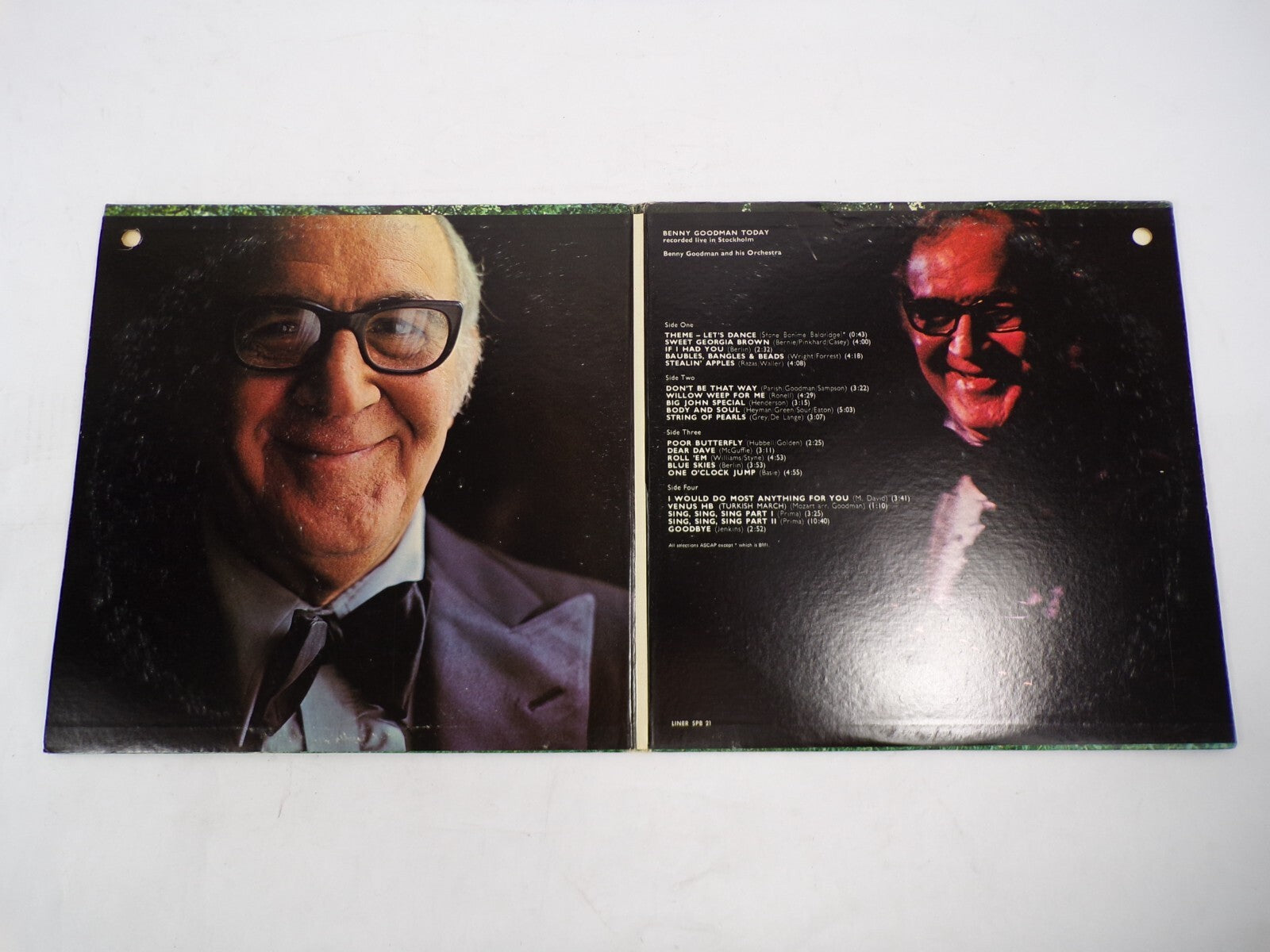 Benny Goodman Today Phase 4 Stereo Spectacular London Orchestra Vinyl Record