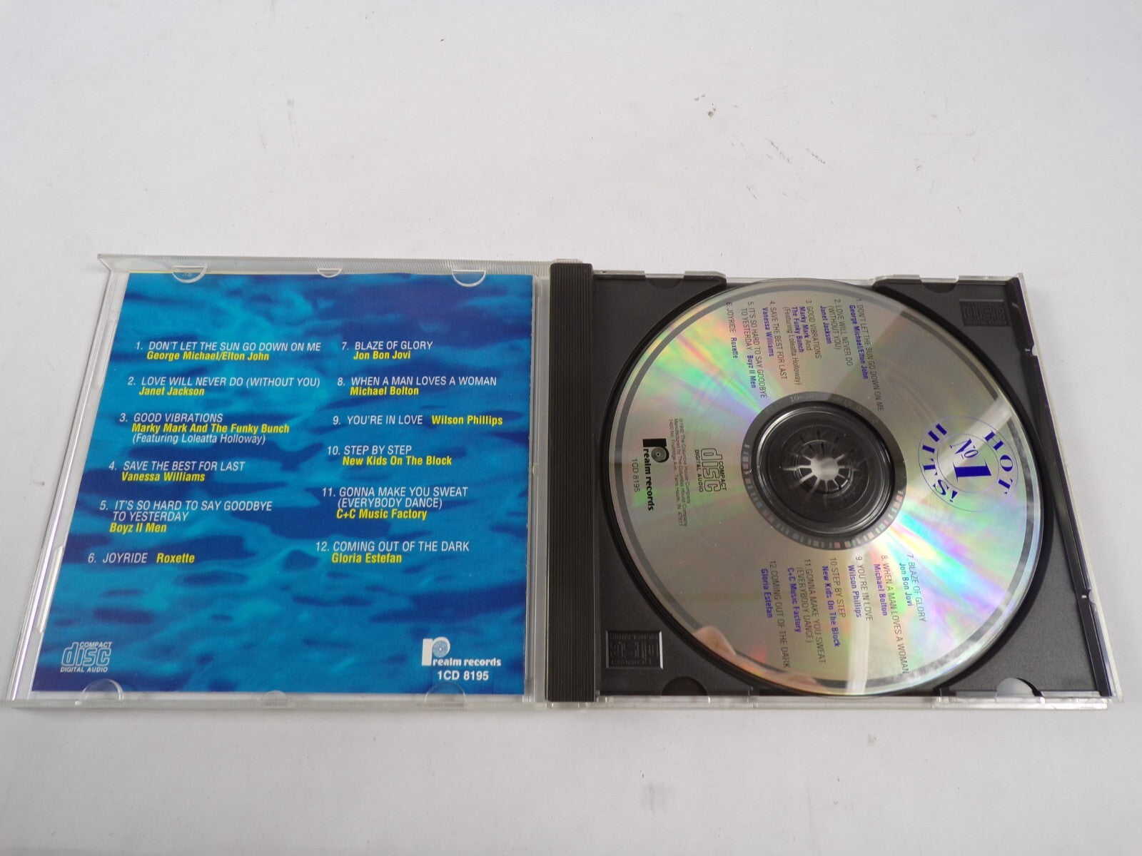 Hot No 1 Hits Don't Let The Sun Go Down On Me Good Vibrations Joyride CD#48