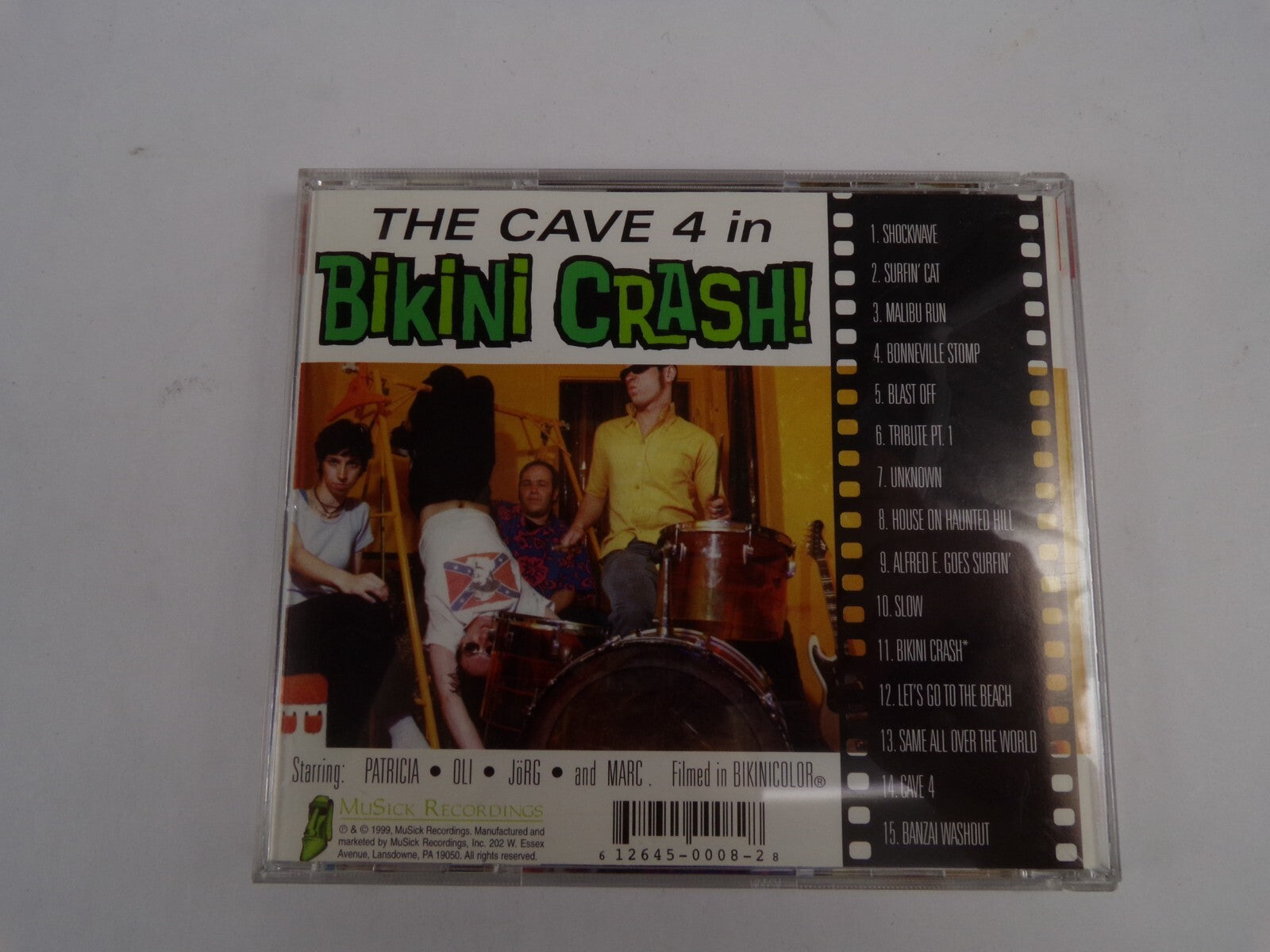 The Cave 4 In Bikini Crash Blast Off Unknown Slow Malibu Run Tribute Pt 1 CD#41