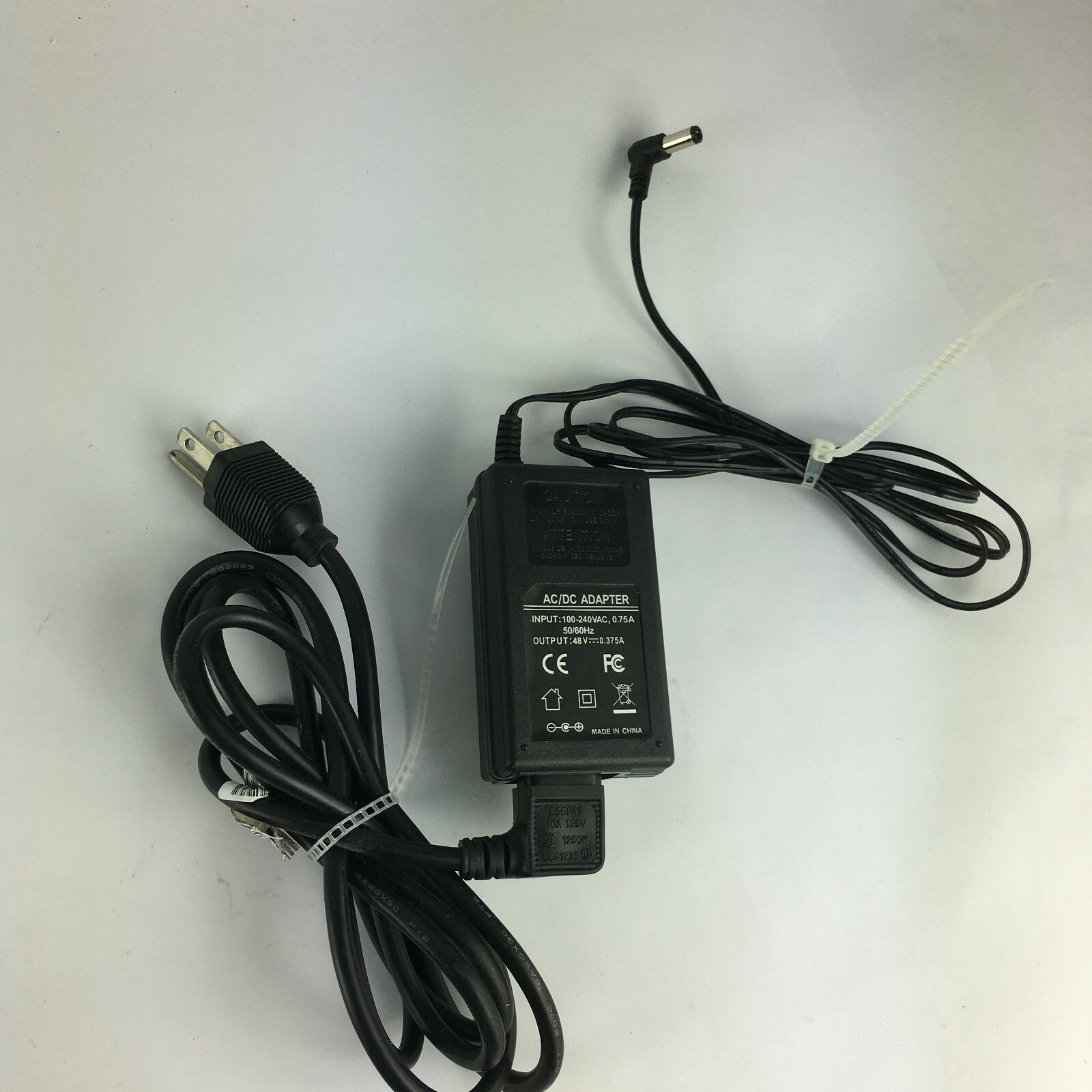 Genuine AC/DC Adapter Output 48V 375mA Power Supply Adapter A21