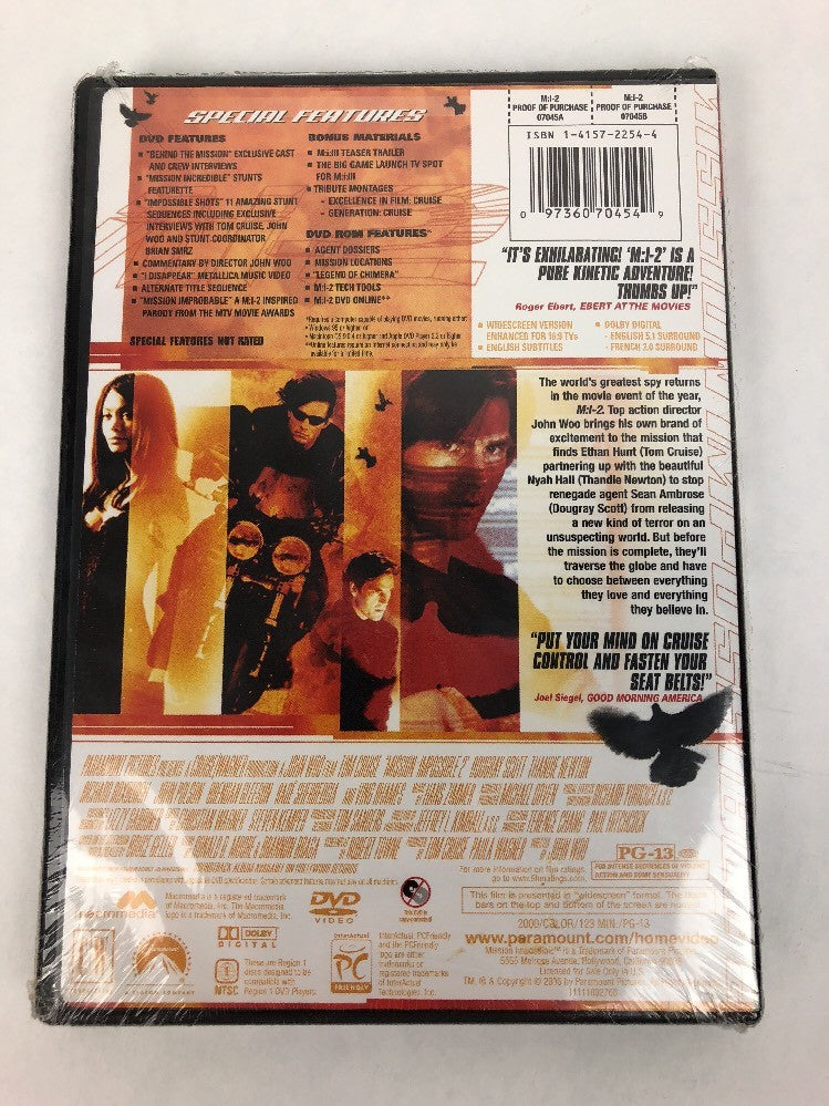 Mission Impossible II (Two-Disc Special DVD ) Fast Free First Class Shipping