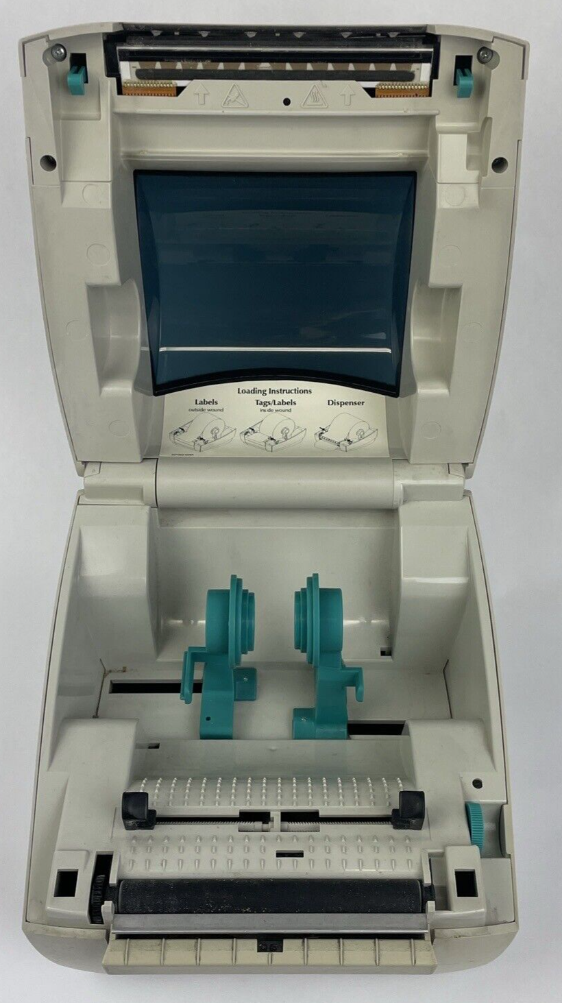 Zebra model LP2844 Label Thermal Printer lp2844PSAT USB/Par/Serial no power cord